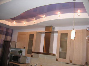 потолки для кухни из гипсокартона