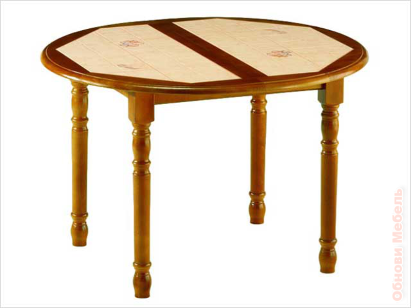 Раздвижной деревянный стол