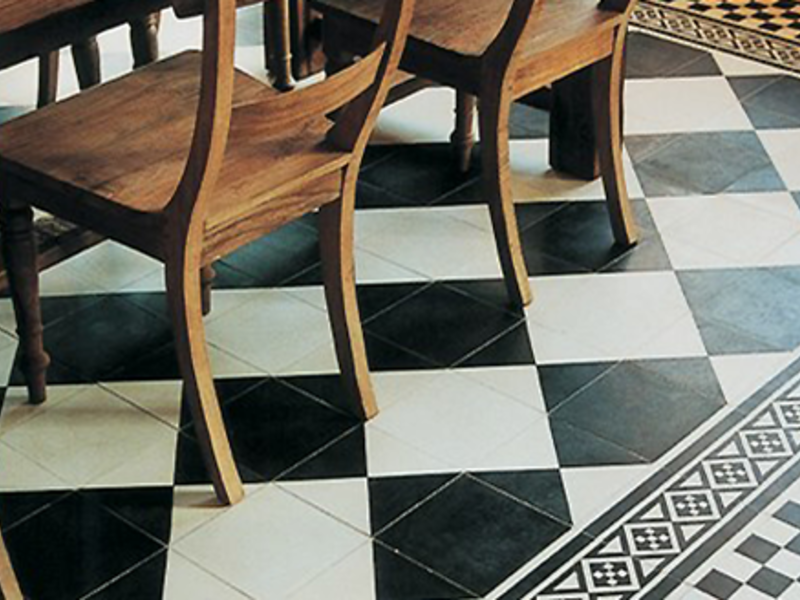 Кафельная плитка шахматка - решение, проверенное годами