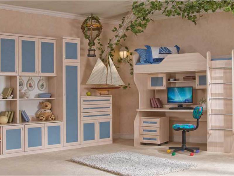 Мебель фирмы Лазурит для детской
