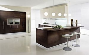 Стиль минимализм в вашей кухне подарит максимум пространства.